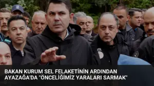 Bakan Kurum Sel Felaketinin Ardından Ayazağa’da “Önceliğimiz Yaraları Sarmak”