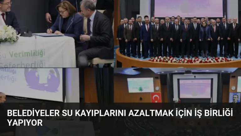 Belediyeler Su Kayıplarını Azaltmak İçin İş Birliği Yapıyor