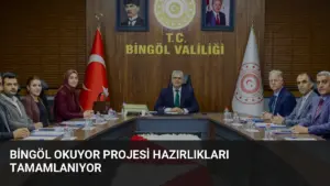 Bingöl Okuyor Projesi Hazırlıkları Tamamlanıyor
