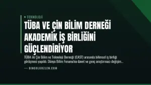 TÜBA ve Çin Bilim Derneği Akademik İş Birliğini Güçlendiriyor