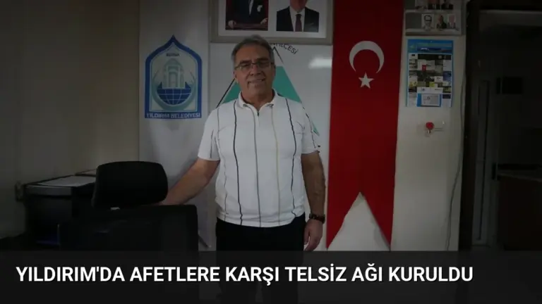 Yıldırım'da Afetlere Karşı Telsiz Ağı Kuruldu